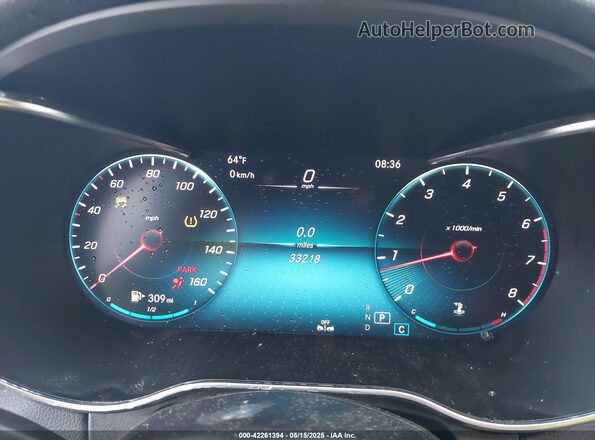 WDDWK8EB0LF951514 2020 MERCEDES-BENZ C Blue Widok tylnych siedzeń