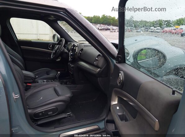 WMZ53BR03P3P97087 2023 MINI COOPER Blue Front interior view