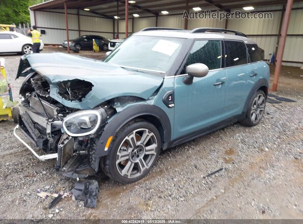 WMZ53BR03P3P97087 2023 MINI COOPER Blue Front left