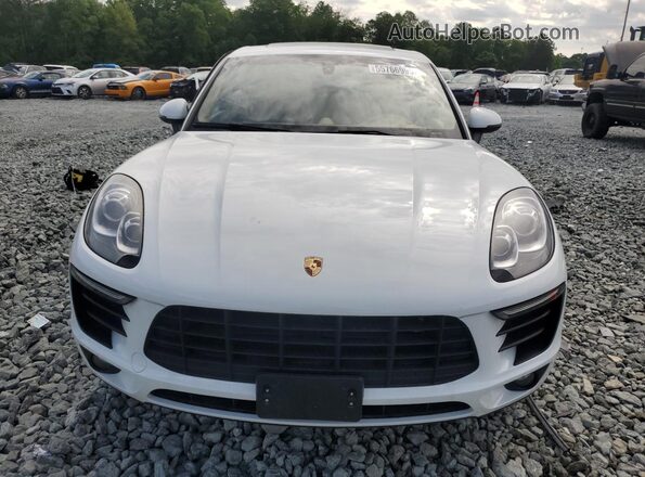 WP1AB2A58GLB55617 2016 PORSCHE MACAN Белый Вид спереди