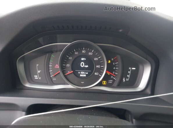 YV140MTL8J2460375 2018 VOLVO S60 Silver Vista de los asientos traseros