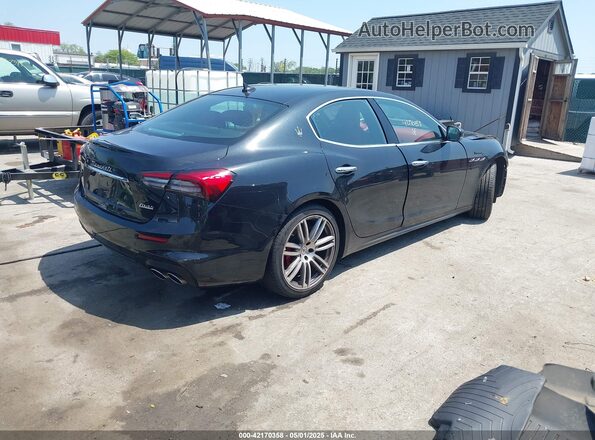 ZAM57YTM4NX394434 2022 MASERATI GHIBLI Black უკანა მარჯვენა