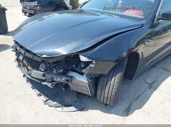 ZAM57YTM4NX394434 2022 MASERATI GHIBLI Black წინა ხედი