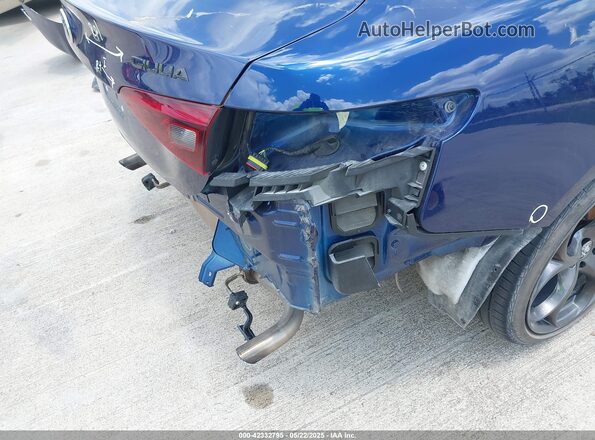 ZARFAMBN4M7648578 2021 ALFA ROMEO GIULIA Синий 