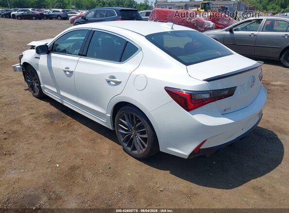 19UDE2F85NA005421 2022 ACURA ILX White Trasero izquierdo