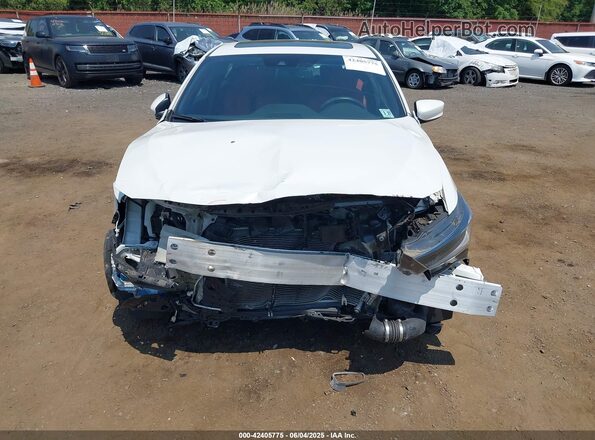 19UDE2F85NA005421 2022 ACURA ILX White Vista del cuadro de instrumentos