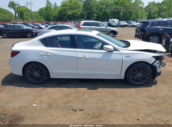 19UDE2F85NA005421 2022 ACURA ILX White Vista interior trasera
