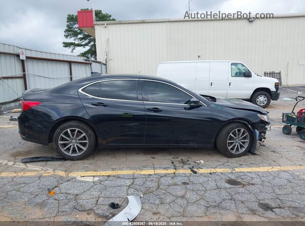 19UUB1F5XLA012466 2020 ACURA TLX Черный Вид задней части салона