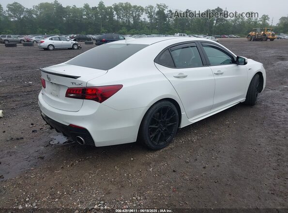 19UUB1F60LA011710 2020 ACURA TLX Белый Задняя правая четверть