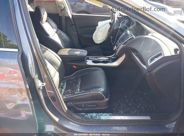 19UUB3F42LA003408 2020 ACURA TLX Gray Вид салону спереду