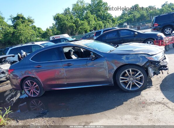 19UUB3F42LA003408 2020 ACURA TLX Gray Панорамний вид салону 360°