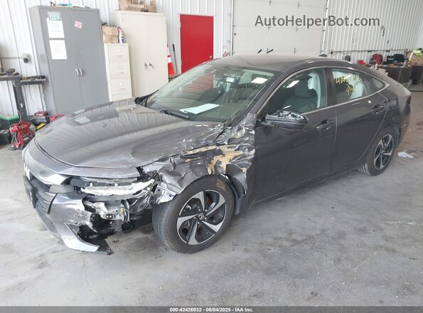 19XZE4F59ME011093 2021 HONDA INSIGHT Серый Передняя левая четверть