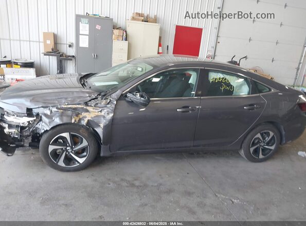 19XZE4F59ME011093 2021 HONDA INSIGHT Серый Панорамный вид салона 360°
