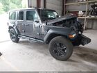 2020 Jeep Wrangler Unlimited Sport Altitude 4x4 Gray vin: 1C4HJXDN0LW200151