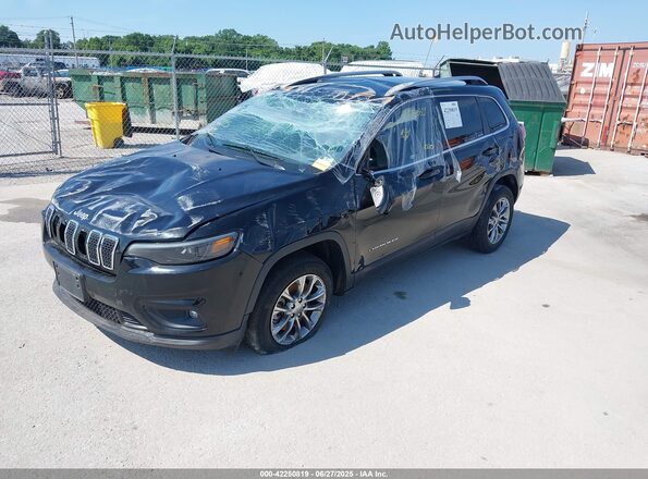 1C4PJLLB5LD652734 2020 JEEP CHEROKEE Black Вид задньої частини салону