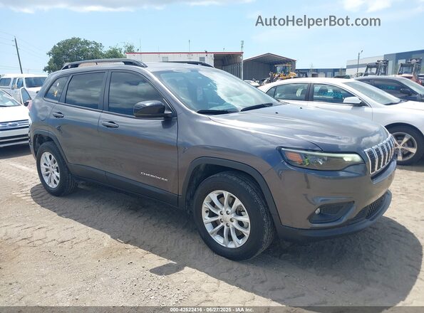 1C4PJMMX0ND543312 2022 JEEP CHEROKEE Серый Передняя правая четверть