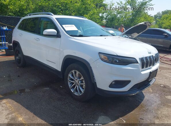 1C4PJMMX2MD222239 2021 JEEP CHEROKEE White Передня права чверть