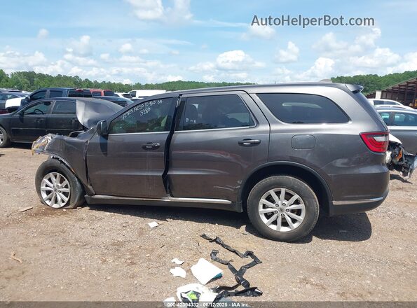1C4RDJFG8LC443280 2020 DODGE DURANGO Black Widok wnętrza z tyłu