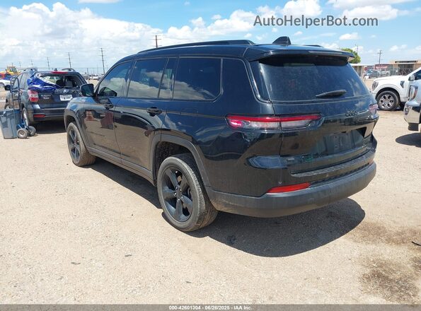 1C4RJJAG2N8589504 2022 JEEP GRAND CHEROKEE L Black უკანა მარცხენა