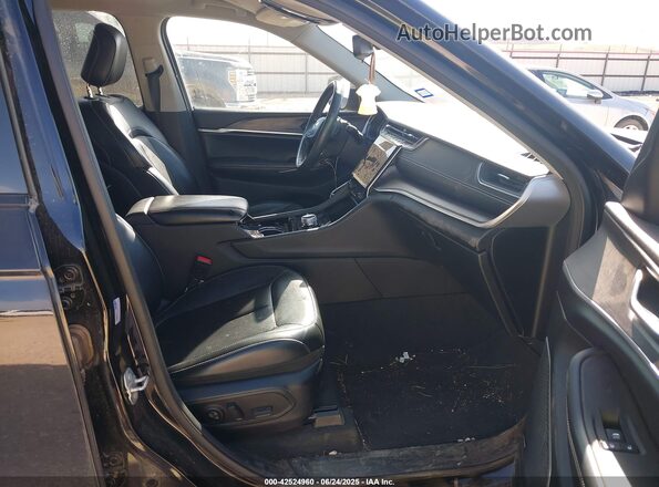 1C4RJKBG3M8123227 2021 JEEP GRAND CHEROKEE Black Front interior view
