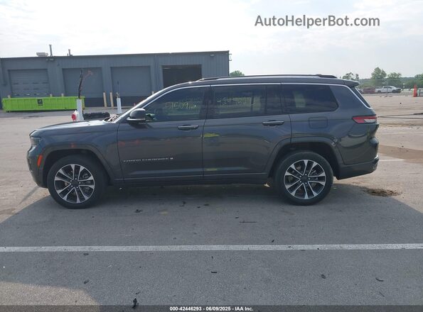 1C4RJKDGXM8190758 2021 JEEP GRAND CHEROKEE L Gray Սալոնի 360 աստիճան տեսք
