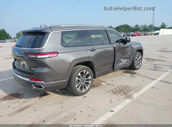 1C4RJKDGXM8190758 2021 JEEP GRAND CHEROKEE L Gray Հետևի աջ