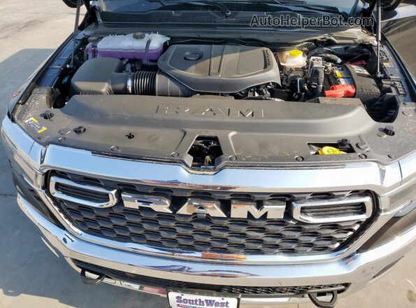 1C6SRFFP9SN698305 2025 RAM 1500 Black უკანა სალონის ხედი
