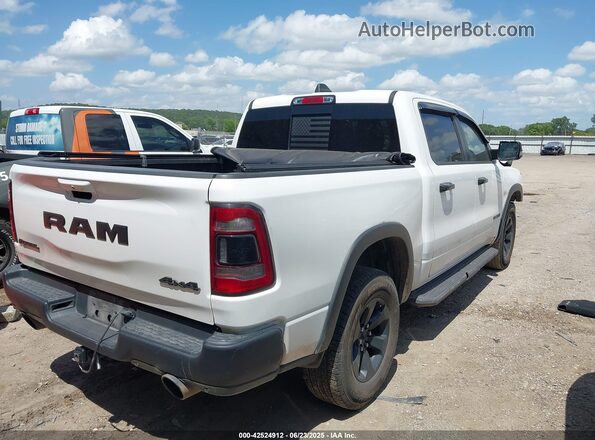 1C6SRFLT5MN513302 2021 RAM 1500 Белый Задняя правая четверть