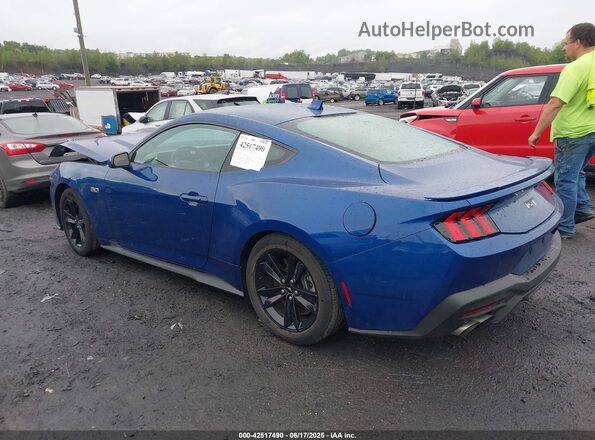 1FA6P8CFXR5422268 2024 FORD MUSTANG Синий Задняя левая четверть