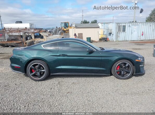 1FA6P8K05K5500541 2019 FORD MUSTANG Зеленый Панорамный вид салона 360°