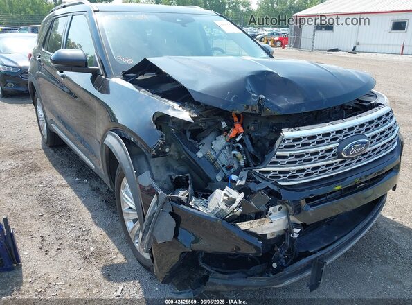 1FM5K8FW7MNA19210 2021 FORD FORD EXPLORER Black Front view