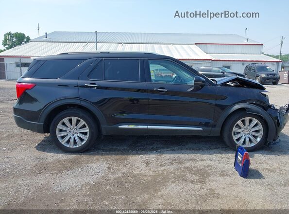 1FM5K8FW7MNA19210 2021 FORD FORD EXPLORER Black Rear interior view
