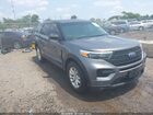2021 Ford Explorer   Gray vin: 1FMSK8BB9MGC20830