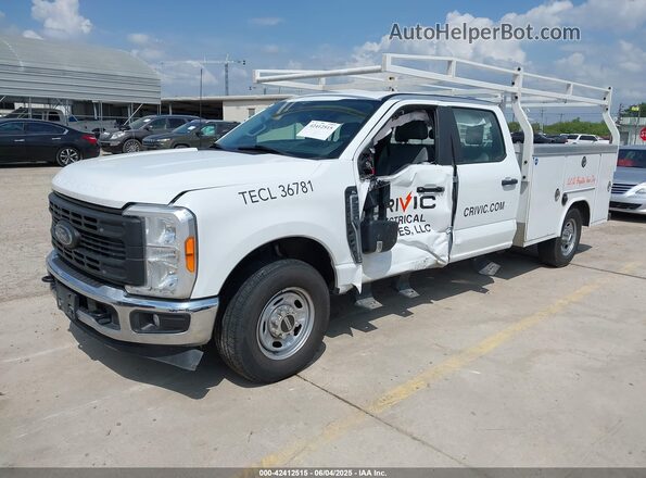 1FT7W2AA6PED78580 2023 FORD F-250 Белый Передняя левая четверть