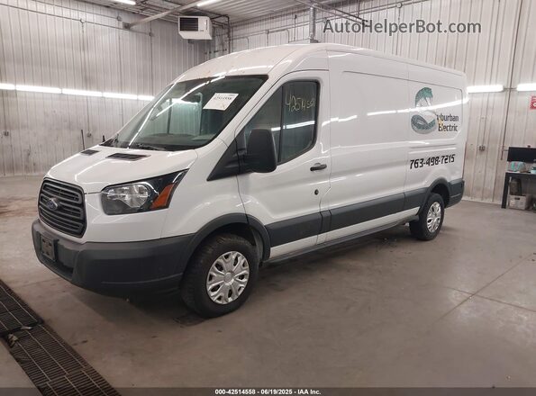 1FTBW2CG0GKB14140 2016 FORD TRANSIT-350 Белый Передняя левая четверть