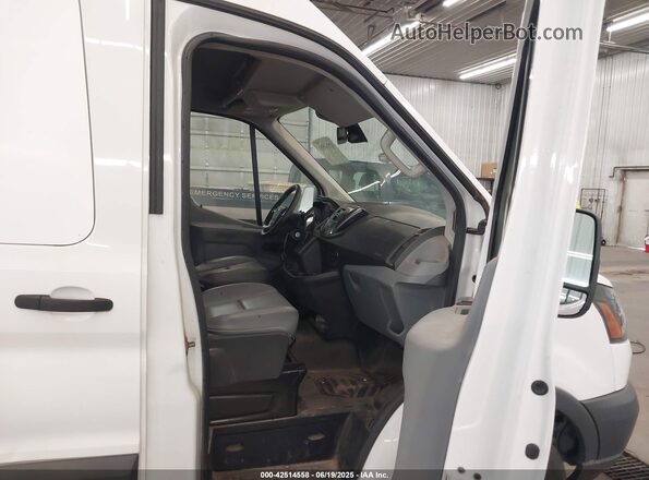 1FTBW2CG0GKB14140 2016 FORD TRANSIT-350 Белый Вид салона спереди