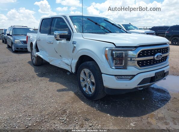 1FTFW1ED1PFB26840 2023 FORD F150 White წინა მარჯვენა