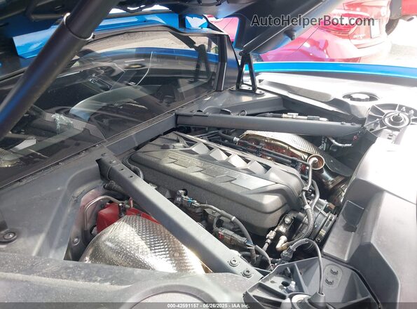 1G1YC2D41P5108183 2023 CHEVROLET CORVETTE Синий Вид сзади