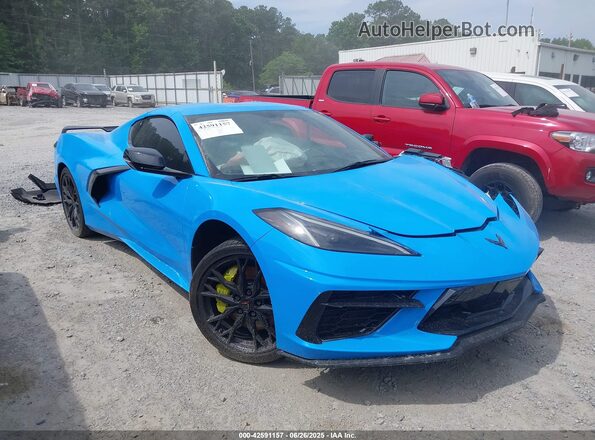 1G1YC2D41P5108183 2023 CHEVROLET CORVETTE Синий Вид щитка приборов