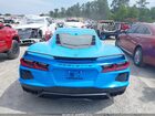 2023 Chevrolet Corvette Stingray Rwd  3lt Синий vin: 1G1YC2D41P5108183