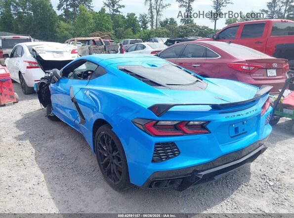 1G1YC2D41P5108183 2023 CHEVROLET CORVETTE Синий Вид задней части салона