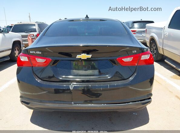 1G1ZB5ST1GF192020 2016 CHEVROLET MALIBU Черный 