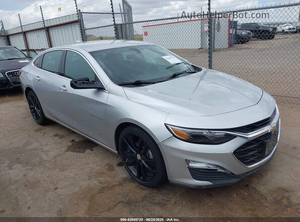 1G1ZD5ST1MF025064 2021 CHEVROLET MALIBU Silver Front right