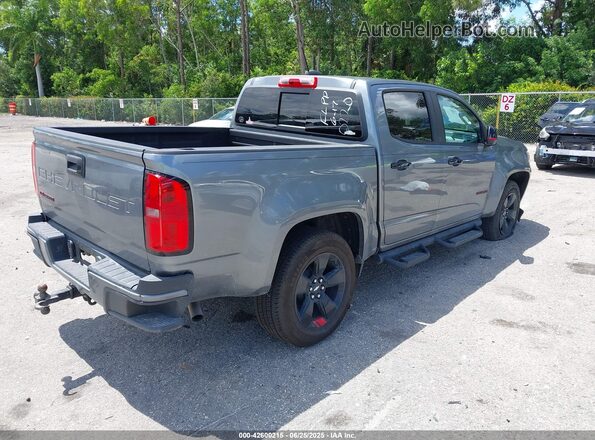 1GCGSCEA9M1290220 2021 CHEVROLET COLORADO Серый Задняя правая четверть