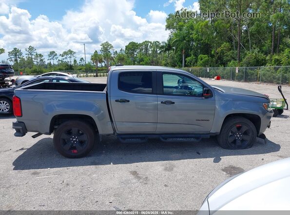 1GCGSCEA9M1290220 2021 CHEVROLET COLORADO Серый Вид задней части салона