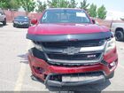 2017 Chevrolet Colorado Z71 Бордовый vin: 1GCGSDEN4H1329343