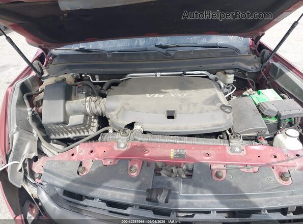 1GCGSDEN4H1329343 2017 CHEVROLET COLORADO Бордовый Вид сзади
