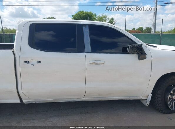 1GCUDDED4PZ322851 2023 CHEVROLET SILVERADO White უკანა სალონის ხედი
