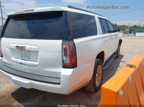 1GKS2GKC8JR222399 2018 GMC YUKON Белый Задняя правая четверть