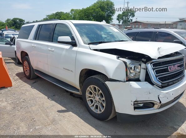 1GKS2GKC8JR222399 2018 GMC YUKON Белый Передняя правая четверть